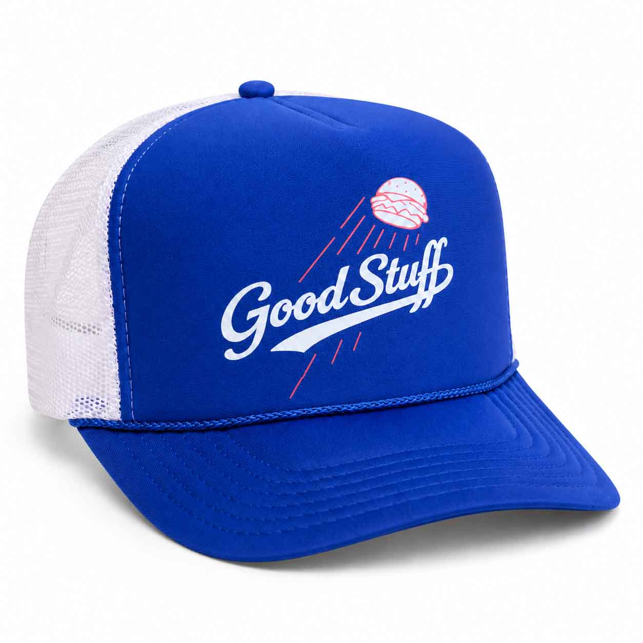 Good Stuff trucker hat merchandise